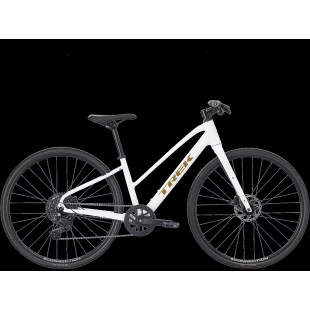 Trek FX Sport AL EQ Midstep Vinröd