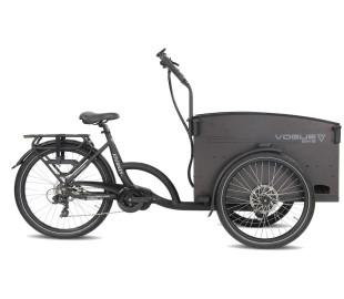 Vogue Lådelcykel Journey + MD Mattsvart
